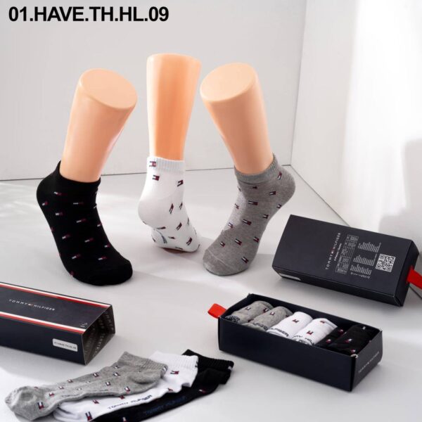 Tommy signs Half Box 6 socks