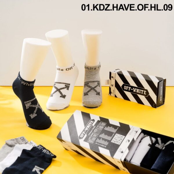 Off-White Half Box 6 socks