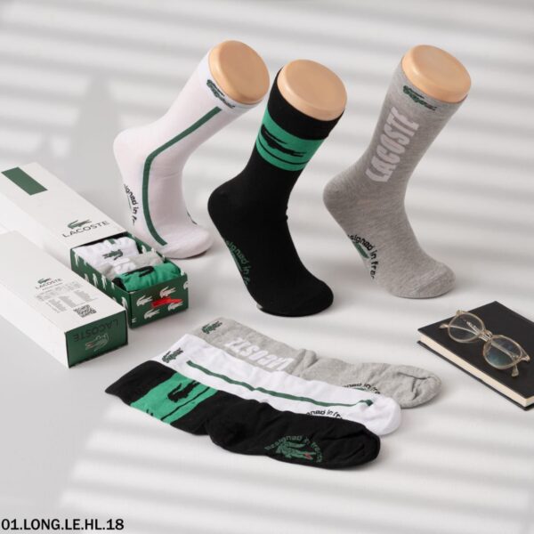 Lacoste New Box 6 socks